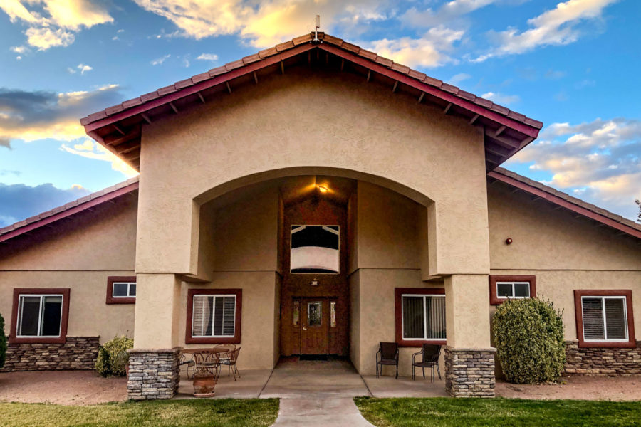 Each house at Rainbow Acres can house up to 10 Ranchers in their personal rooms and house the care giving staff