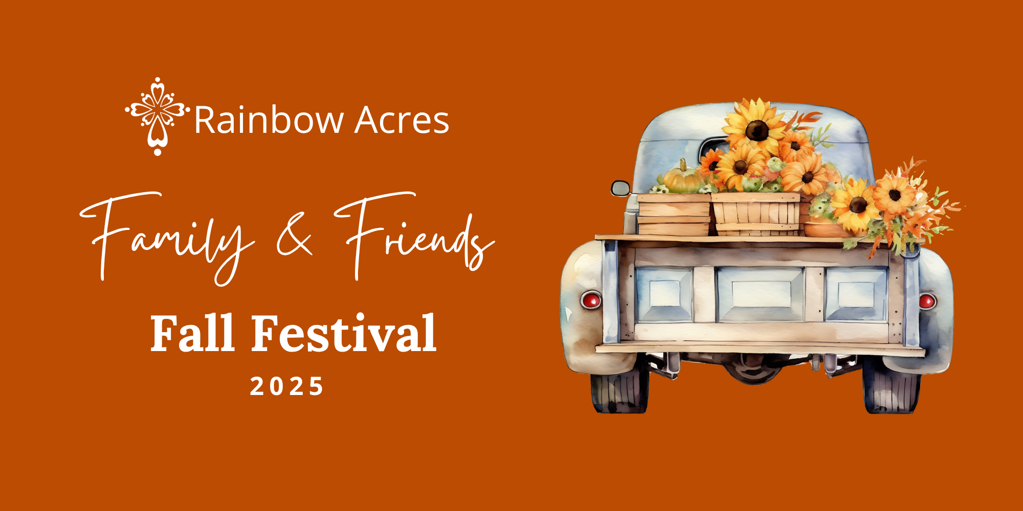 Rainbow Acres' Family & Friends Weekend 2025 Fall Festival